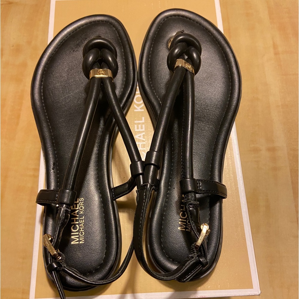 Michael Kors black Sandals size 8